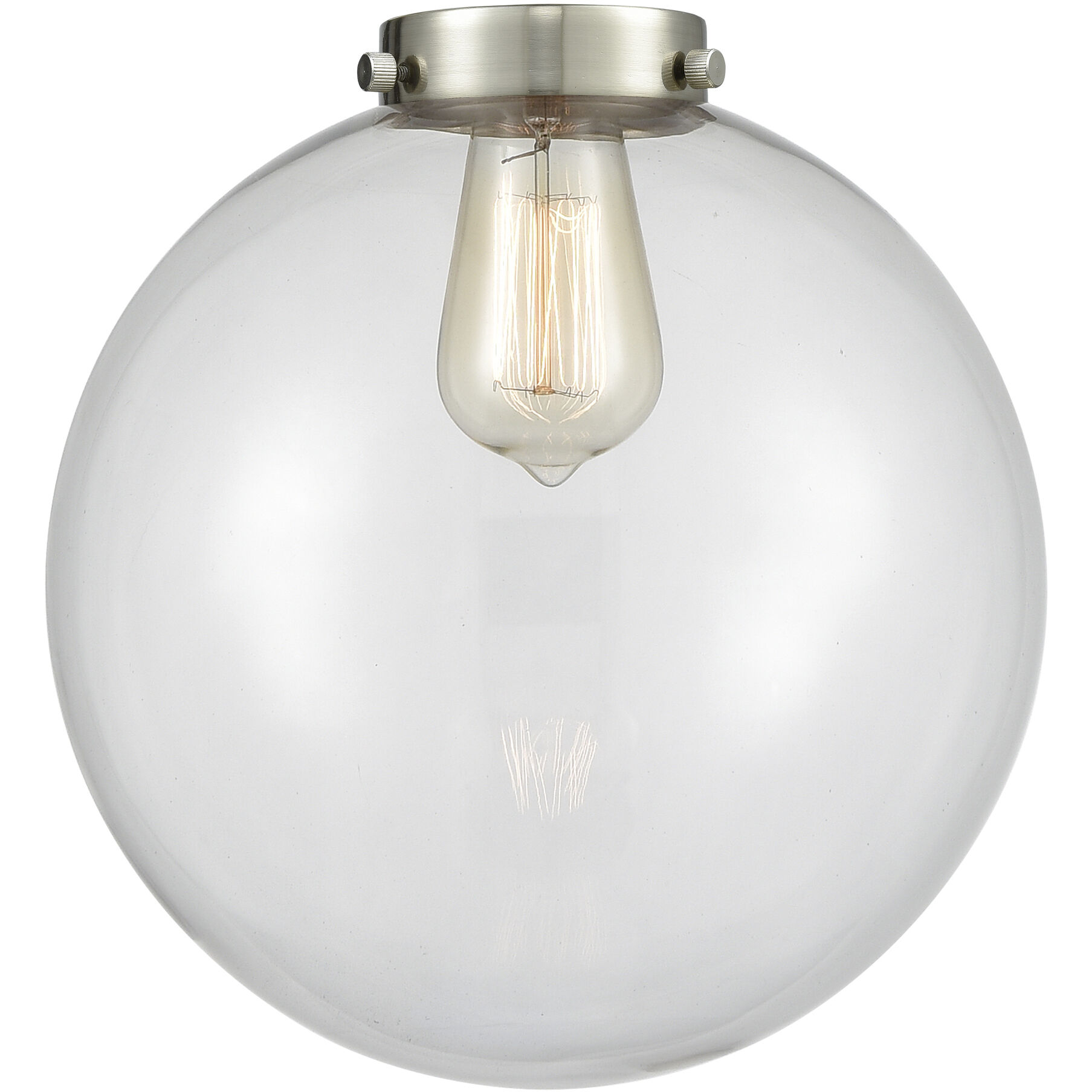 Downtown Urban Beacon 1 Light 10 inch Antique Copper Mini Pendant Ceiling Light in Clear